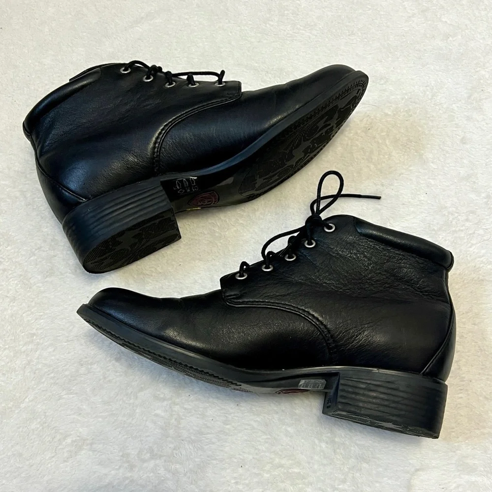ARIAT Josie Kiltie Leather Riding Ankle Boots - Size 6.5